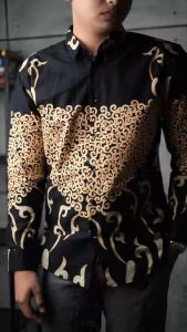 DGM Fashion Kemeja Batik Pria Lengan Panjang Premium 1236