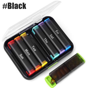 1pc Weekly Pill Organizer 2 Times A Day Pills Box 7 Day for Easy Filling AM PM Pill Case for Vitamins Medication Supplements