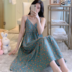 JIFANPAUL | Cute Sweet Summer Thin Cotton Silk Dressing Gown