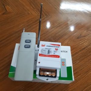 Công tắc điều khiển từ xa rf 3000m40A 220v HKSE Bộ điều khiển từ xa công suất lớn cho máy bơm nước máy rửa xe