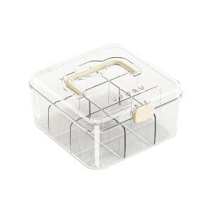 CHUMX | Card Storage Box with Dividers Large Capacity Card Organizer