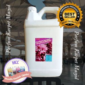 Parfum Karpet Aroma Sakura non alkohol plus disinfektan 5 liter