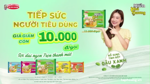 THÙNG 10 Miến Phú Hương Yến Tiệc bịch 210g – Miến sạch ngon chuẩn vị tiện lợi cho mọi bữa tiệc