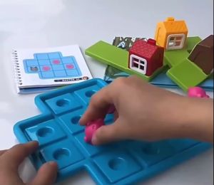 🏅Kids learning🏅Three Little Pig เกมส์ฝึกสมอง บอร์ดเกมส์ เกมส์ลูกหมูสามตัว