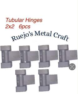2x2 Tubular Hinges Bisagra.. ( Sold per Piece )