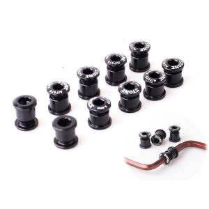 Đá 7075 hợp kim chainring bu lông MTB đường xe đạp cơ cấu cố định răng lược rộng hẹp chainwheel crankset vít T30 Phụ tùng xe đạp siêu chất lượng 12nm