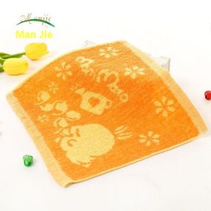 Worthbuy bông thấm mặt rửa Khăn vuông nhỏ 25*25 trẻ em hoạt hình Jacquard tay lau tháp nhỏ