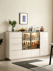 QUYUAN | Smart Tea Bar and Sideboard Combo for Living Room with Kettle