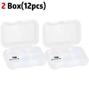 Moldable Soft Ear Plugs for Sleeping Waterproof Noise Cancelling Wax Reusable Earplugs for Swimming Flying Studying Earbuds