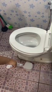 ที่ขัดห้องน้ำ แบบใช้แล้วทิ้ง ที่ขัดห้องน้ำ อุปกรณ์ทำความสะอาดห้องน้ำ ขจัดสิ่งปนเปื้อน ดับกลิ่น