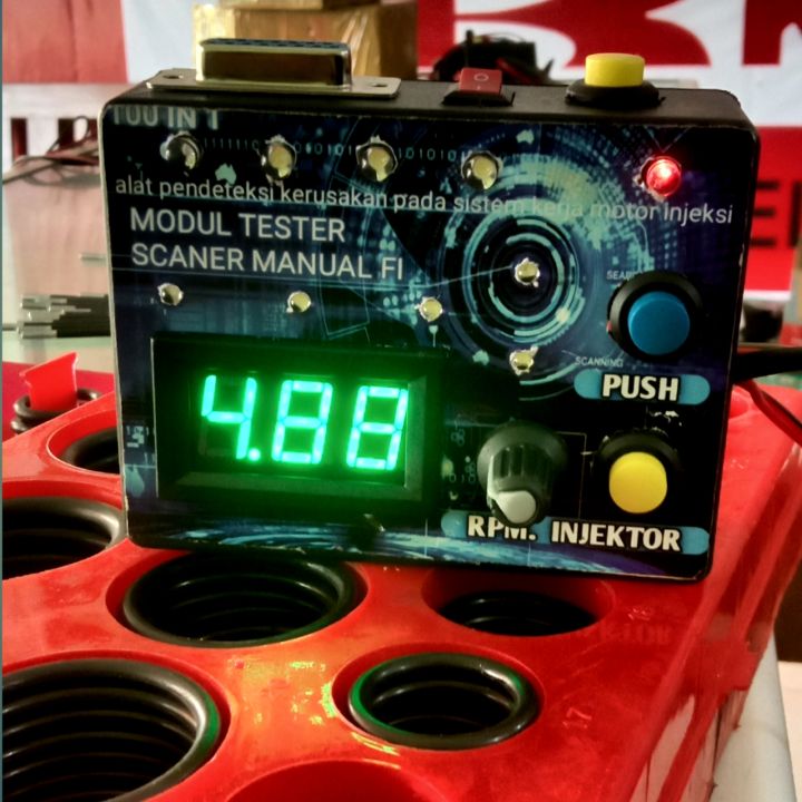Scanner Injection Motor 100 in 1 Scanner manual fi full injeksi untuk semua jenis motor injeksi ...