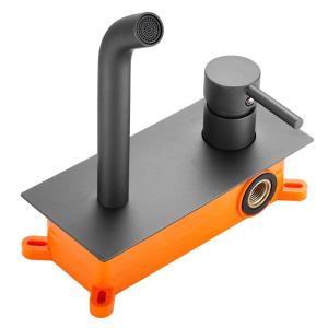 GAOERJIA | Cold & Hot Full Copper Wall-Mounted Concealed Basin Faucet