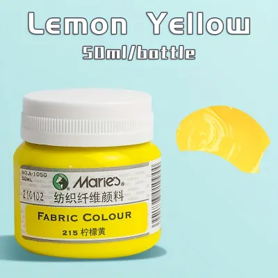Maries Fabric Paint 1 Bottle50 mL22 Colors Permanent Fabric Paint for ClothingShoeseansCanvas BagsDIYArt Craft Supplies