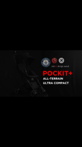 GB - รถเข็นเด็ก พับเล็ก พกพาขึ้นเครื่องบินได้ รุ่น Pockit+ All Terrain