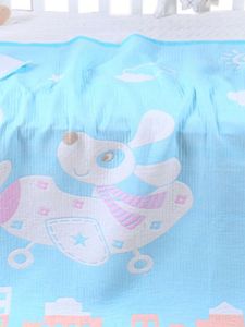 Pure Cotton Towel Blanket for Children Infants Kindergarten Student Summer Lightweight Blanket Soft Comfortable Bedding