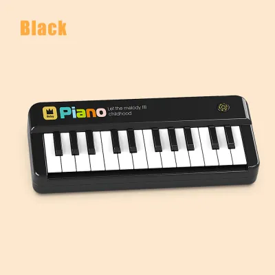 Mini Electronic Keyboard Piano for Kids 24 Keys Toddler Piano Multifunction Musical Educational Instrument Toy with Light