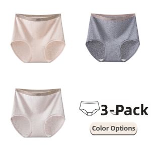 JIAZINI | Antibacterial Breathable Cotton High Waist Briefs