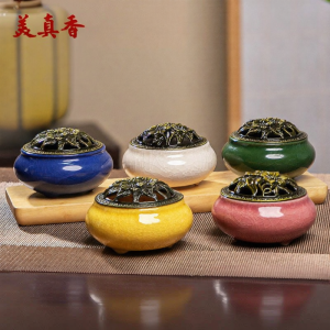 MEIZHENXIANG | Residential Tower-Shaped Ceramic Incense Burner