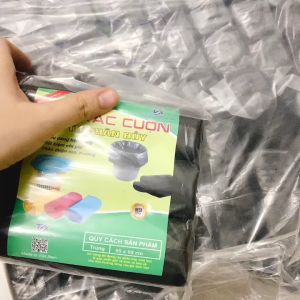 Set 3 cuộn Túi Dựng Rác Sinh Học Tự Phân Hủy Cỡ Trung Kích Thước 55 x 66cm