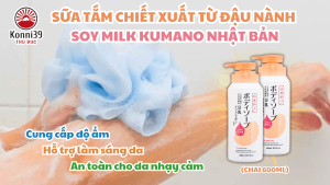 SỮA TẮM DƯỠNG ẨM DA THÀNH PHẦN ĐẬU NÀNH SOYMILK (CHAI 600ML)