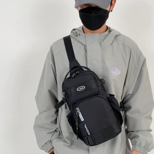 MATEYOYO Fashion Chest Bag Causal Cross-Body Bag Mens Waterproof Shoulder Bag Sports Bag Large Capacity Messenger Bag Outdoor Fitness Bag Travel Bag Business Bag For Men