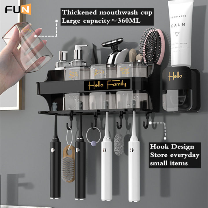 Word Toothbrush Rack γFUNγtoothbrush holder tempat letak berus gigi ηε·ζΆ Toothbrush rack ...