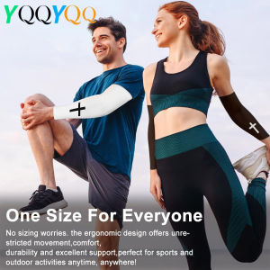 1Pair Christian Cross Compression Arm Sleeves UV Cooling Sun Protection Arm Guards for Youth SportsBaseballVolleyballCycling