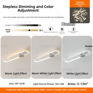 Creative Multi-room LED Ceiling Light