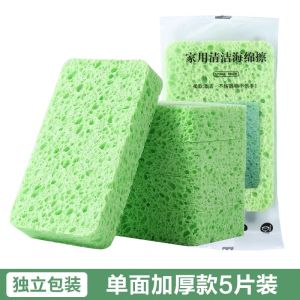 Khăn Lau Bằng Cotton Nguyên Chất Từ Gỗ Tự Nhiên Dùng Trong Nhà Bếp Dụng Cụ Vệ Sinh Nhà Cửa Dụng Cụ Rửa Bát Dụng Cụ Rửa Chén