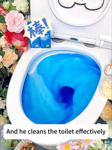 Bullhead MITUR 150g Toilet Flush Cleaner Tablets Toilet Bowl Cleaning Tablet Toilet Freshener Deodoriser Foam Cleaner for Toilet Tank Bowl and Bathroom