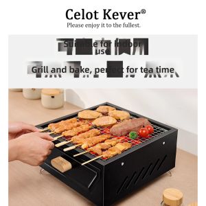 Smoke-free Tea and Barbecue Cooking Stove