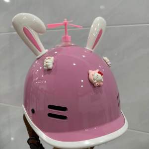 🔥🔥🔥Mũ bảo hiểm trẻ em cá heo in hình Loopy xịn 3-8tuổi ☄️