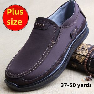 Old Beijing Cloth Shoes Mens Big Toe Cloth Shoes Wide Feet plus Size Shoes Widened Mens Breathable Thin Shoes Non Slip Extra Large Size 484950