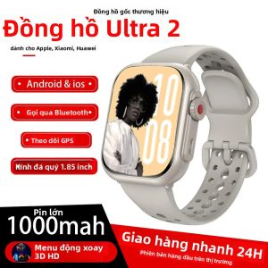 Đồng Hồ Thông Minh Thể Thao Thời Trang Mới 2025 Màn Hình AMOLED HD Cảm Ứng Toàn Phần 1.85 Inch Chống Nước IP68 Hỗ Trợ Gọi Bluetooth Dành Cho Nam Và Nữ