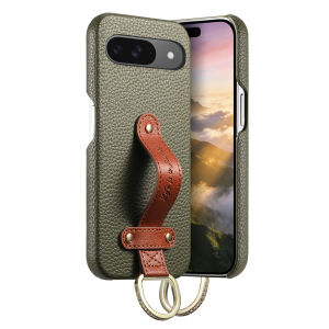 Ốp Điện Thoại Có Dây Đeo Cổ Tay Bảo Vệ Chống Sốc Google Pixel Vỏ Da Sang Trọng Vỏ Mềm Chống Trầy Xước Chống Vân Tay Cho 10A 9A 8A Pro XL