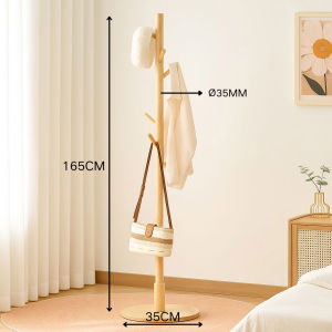 ที่แขวนกระเป๋า ราวแขวไม้ ราวแขวนหมวก ราวไม้ สูง 175CM ราวทรงกิ่งไม้ มี 3 สีให้เลือก แข็งแรงและทนทาน ทำจากไม้ธรรมชาติ ดีไซน์ทันสมัย ติดตั้งง่าย