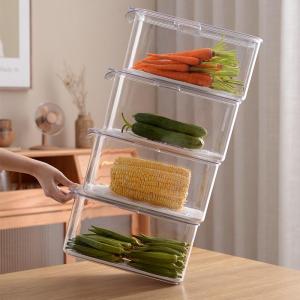 DIHUANTUO | Clear Stackable Food Storage Box