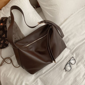 Retro Large Capacity Bag for Women Autumn and Winter 2022 New Trendy Korean Tote Bag All-Matching Messenger Bag Shopping Bag