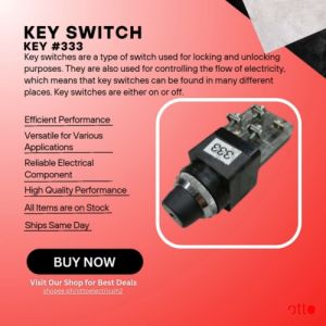 Key Switch w/o Keys for 333
