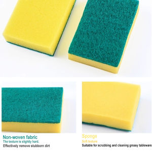 Sponge Kitchen Nano Emery Magic Clean Rub Pot Rust Focal Stains Sponge Removing Kit Cleaning Brush Sponges