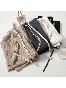 Summer New High Waist Drapey Casual Pants
