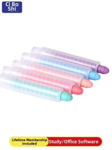 CIBOSHI | Dust-free Water-soluble White Chalk for Kids