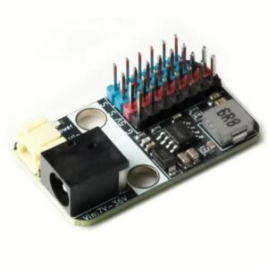 5V/5A Servo Motor Power Board Supports 1 to 6 Servo Motors DC Input 7V-36V Compatible with Arduino/ESP32/Aspberry Pi