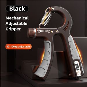 10-100kg Adjustable Hand Grip Strengthener Hand Grip Trainer With Counter Wrist Forearm And Hand Exerciser For Muscle Building