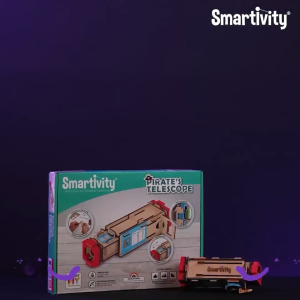 Smartivity Telescope Toy for Kids Age 8 9 10 11 12 13 14 Years Old | Measure Height & Distance | Birthday Gift for Boys & Girls | DIY Science Toys for Kids 8-14 Years | STEM Science Kit | Educational Toy