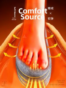 MICUI | Ultra Soft Wool Winter Warmth Arch Support Breathable Sports Cushioning Insoles