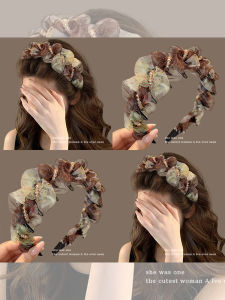 NING ZHOU | Non-slip High-top Netting Headband for Everyday Wear
