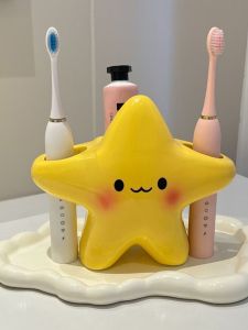 Giá Để Chổi Đánh Răng INS Phòng Tắm Bàn Rửa Điện Thoại Giá Đỡ Đồ Dùng Vệ Sinh Cá Nhân Kiểm Tra Trang Trí Không Cần Khoan