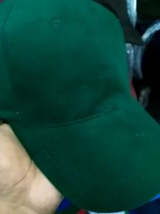 Topi Baseball Polos Caps Pengait Besi Bahan Rapel Premium