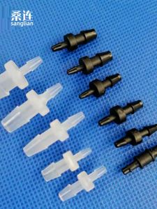 พิเศษ 1 ขนาดเล็กเปลี่ยนขนาด 1.6-4 มม. ท่อพลาสติกแบบตรง หัวเชื่อมยาง 2 ทาง หัวเชื่อมพลาสติกขนาดใหญ่และเล็ก